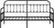 vidaXL - Ligbed - Frame - Zwart - 75x190 - cm - Staal