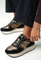 Mexx JUJU HUMPER - Sneakers - Zwart/Goud - Dames
