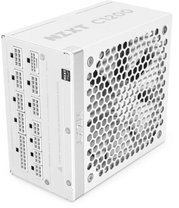 NZXT C1200 Gold - ATX Voeding 1200W - 80 Plus Gold - Wit