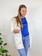 VILA VIRIL OPEN LS KNIT CARDIGAN - Dames - Halflang - Wit - Maat L