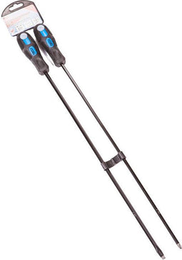 BGS schroevendraaierset - Extra lang - Antislip handgreep - Lengte 450 mm