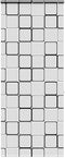 vidaXL - Doucherolgordijn - met - cassette - 100x240 - cm - stofbreedte - 96 - cm