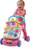 VTech 2 in 1 Baby Walker - Loopwagen Baby - Educatief met Licht & Geluid - Roze