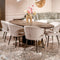 Richmond Eettafel Luxor Ovaal 300cm Bruin