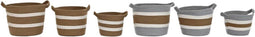 Basket spelset DKD Home Decor Vezel (33 x 33 x 26 cm) (2 Stuks)