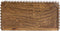 Gatura wandplank 40x20x7 cm - hout donkerbruin