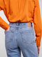 PCHOLLY HW WIDE JEANS MB - High Waist - Comfortabel - Denim
