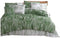 Dekbedovertrek set Groen - 3 Onderdelen - 100% Katoen - Bed van 200 cm (3 stuks)
