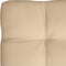 vidaXL - Palletkussens - 3 - st - stof - beige