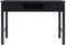 vidaXL - Schrijftafel - 110x45x76 - cm - hout - zwart