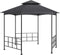 vidaXL - Prieel - met - zijwanden - 3,1x2,7 - m - antracietkleurig