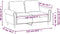 vidaXL - Tweezitsbank - 120 - cm - kunstleer - grijs