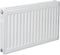 Plieger Compact Paneelradiator Type 11 - Geribbelde voorplaat - 40 x 80 cm - Wit