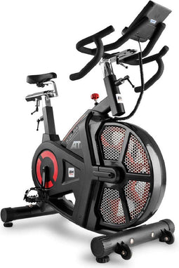 BH Fitness I.AIR MAG (semi-prof inzetbaar) HIIT indoor cycle met Bluetooth 4.0 - Spinningfiets - Fitness Fiets - 999 Trainingsniveaus