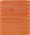 vidaXL - Plantenbak - 60x60x68,5 - cm - massief - grenenhout - wasbruin