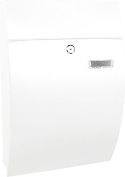 V-Part Geronan - Wandbrievenbus - Geplaatst onder klep - Mat wit