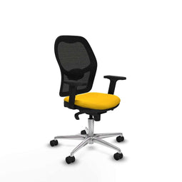 Piqueras y Crespo 2D086N0 - Gaming stoel - Hoogteverstelbaar - Geel