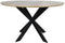 StarFurn Eettafel Ferris Eiken Rond 130cm Naturel