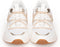POSH by Poelman CARI - Dames sneakers - Chunky - Wit met combinatie