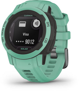 Garmin Instinct 2S Solar - GPS-smartwatch - Solar Power Waterdicht 10ATM - Zwart (Groen)