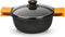 Kookpot BRA A270320 Zwart Zwart/Oranje Ø 20 cm 2 L 3 L (1 Stuks)