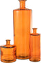 J-Line vaas Wijd - glas - orange - large - 74 cm hoog