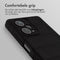 imoshion Hoesje - Geschikt voor Xiaomi Redmi Note 12 Pro Plus - EasyGrip Backcover - Zwart