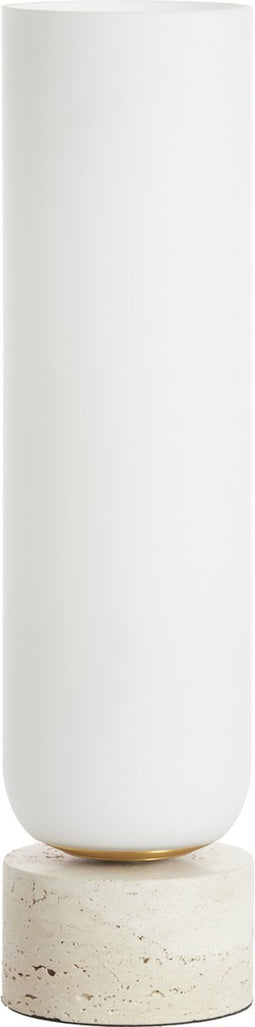 Light & Living Tafellamp Rylano - Melkglas - 47cm