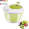 Westmark Slacentrifuge Spinderella - 4,4 l - Ergonomische draaiknop - Doorzichtig/wit/groen