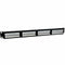 Phasak PU 2421 - Patch Panel - 24 UTP-Poorten Cat 6 - Zwart