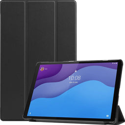 imoshion Tablet Hoes Geschikt voor Lenovo Tab M10 HD (2nd gen) - imoshion Trifold Bookcase - Zwart /Zwart