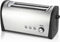 Haeger Desayuno Plus - Broodrooster - 6 warmtestanden 1400 Watt - Zilver + Zwart