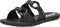 Ipanema Ella Slides - Platte sandalen - 2 brede banden - Zwart - Maat 37