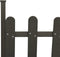 vidaXL - Hek - met - palen - 3 - st - 614x80 - cm - HKC