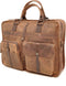 Berba Laptoptas Barbarossa Leer - bruin