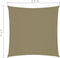 vidaXL - Zonnescherm - vierkant - 2,5x2,5 - m - oxford - stof - beige