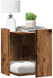 vidaXL - Kattenbakkast - 42x42x51 - cm - bewerkt - hout - sonoma - eikenkleurig
