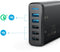 Anker Powerport Speed 5 - Oplader - 5 poorten Quick Charge 3.0 - Zwart