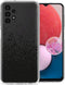 iMoshion Hoesje Geschikt voor Samsung Galaxy A13 (4G) Hoesje Siliconen - iMoshion Design hoesje - Transparant / Splatter Black