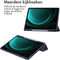 imoshion Tablet Hoes - Geschikt voor Samsung Galaxy Tab S9 11.0 inch Plus / Galaxy Tab S9 11.0 inch FE Plus / Galaxy Tab S10 Plus - Trifold Hardcase Bookcase - Donkerblauw