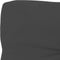 vidaXL - Palletkussen - 80x40x12 - cm - stof - antracietkleurig