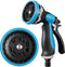 Juskys Basic - Mobiele Slanghaspel - 30 m met 10 sproeistanden - Blauw