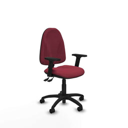 Bureaustoel Algarra Bali Piqueras y Crespo B2D01RN Kastanjebruin