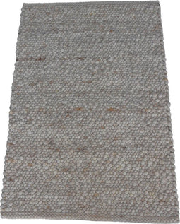 Bellano 3 Vloerkleed - 130x200 - Rechthoek - Laagpolig,Structuur Tapijt - Industrieel - Beige, Bruin