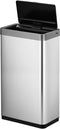 EKO Mirage X - Sensor Prullenbak - 80 liter - mat RVS