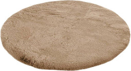 Ronde badmat hoogpolig - Rhine 425 Beige - Ø 100cm