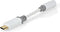 Nedis CCBW65950WT01 - Audio-adapterkabel 3,5mm naar USB-C - 10cm - Wit