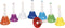 Goki Bellenset, set van 8 stuks