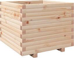 vidaXL - Plantenbak - 60x60x49,5 - cm - massief - grenenhout