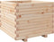 vidaXL - Plantenbak - 60x60x49,5 - cm - massief - grenenhout